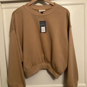 Universal Thread Tan Crewneck Sweatshirt M